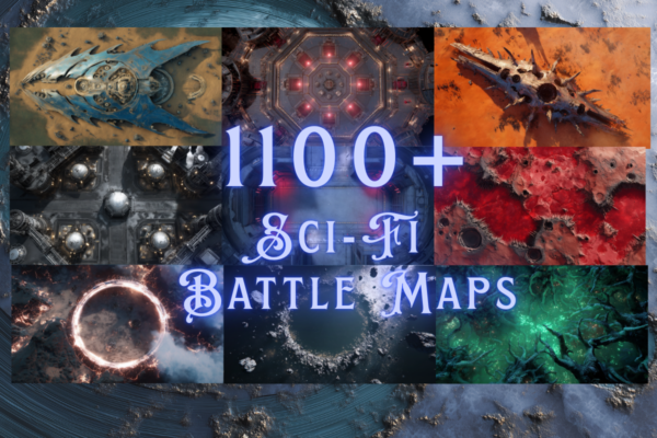 1100+ Sci-fi Battlemaps for TTRPG and VTTRPG