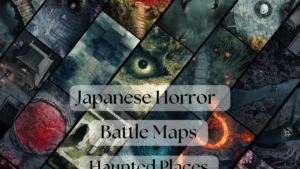 Japanese Horror Battle Maps: Haunted Places