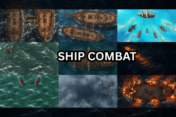 Pirate Battle Maps: Seas of Adventure