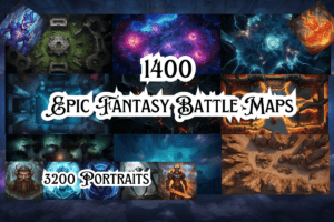 Fantasy Maps + Portraits