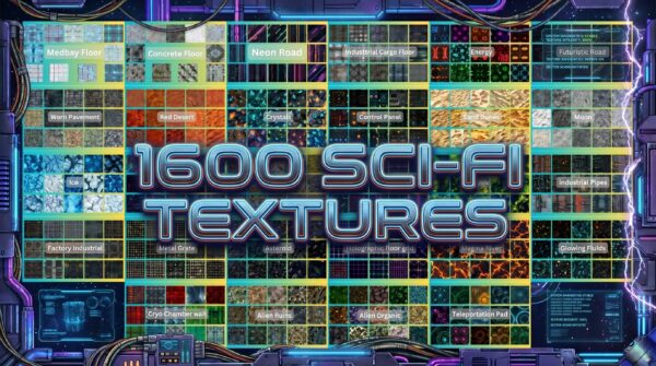 1950 Sci-Fi Battle Maps( Maps, Assets, Textures)