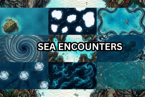 Pirate Battle Maps: Seas of Adventure