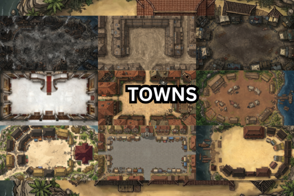 Pirate Battle Maps: Seas of Adventure