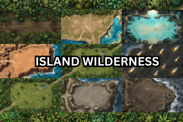 Pirate Battle Maps: Seas of Adventure