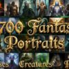 4700 fantasy protraits 4700 Fantasy Portraits