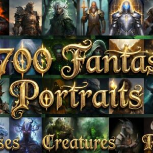 4700 Fantasy Portraits