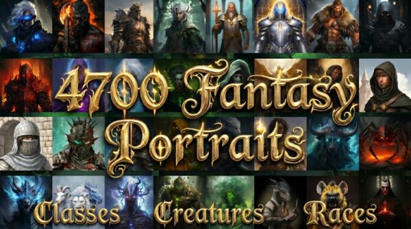 4700 fantasy protraits 4700 Fantasy Portraits
