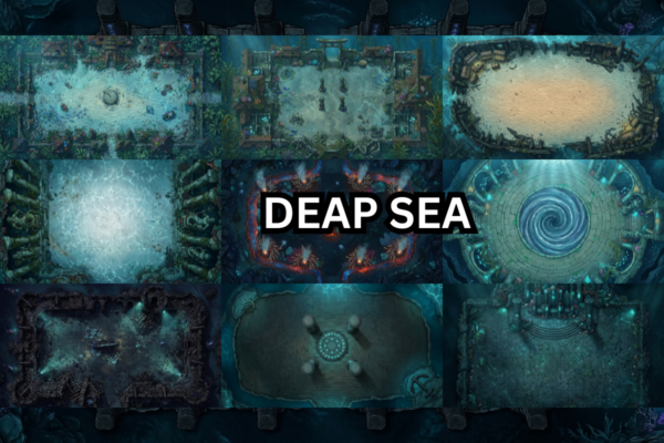 Pirate Battle Maps: Seas of Adventure