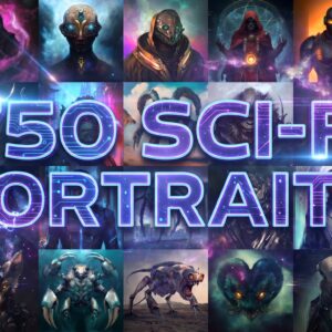 750 Scifi Portraits