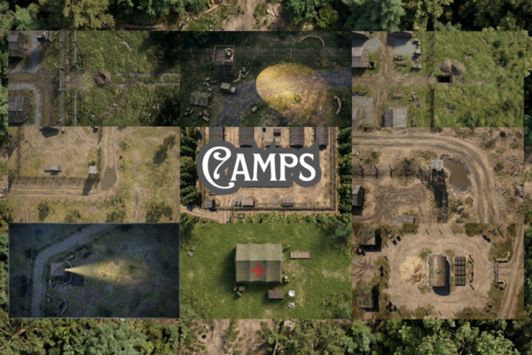 8 World War II Frontlines – 500+ Battle Maps for TTRPG & VTT