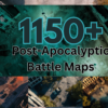 Apocalyptic Ks Post-Apocalyptic RPG Maps: A World of Total Destruction