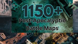 Post-Apocalyptic RPG Maps: A World of Total Destruction