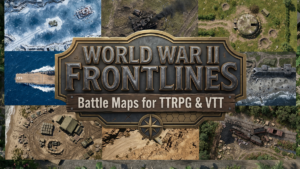 Title World War II Frontlines – 500+ Battle Maps for TTRPG & VTT