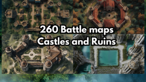 battle maps medieval Battle Maps: Castles, Ruins and Adventure Grounds