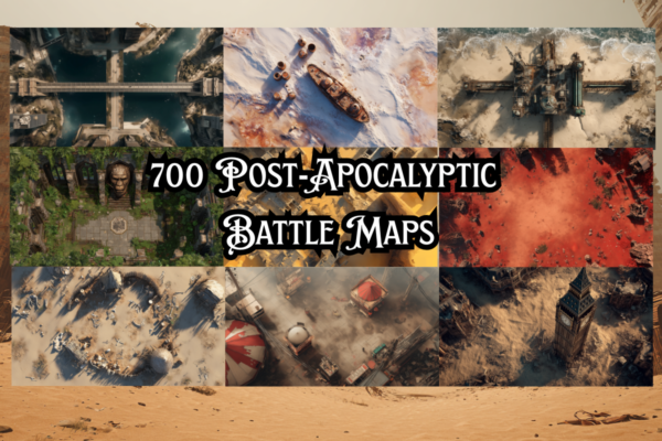 post apocalyptic maps After the Fall: 700 Post-Apocalyptic Battle Maps